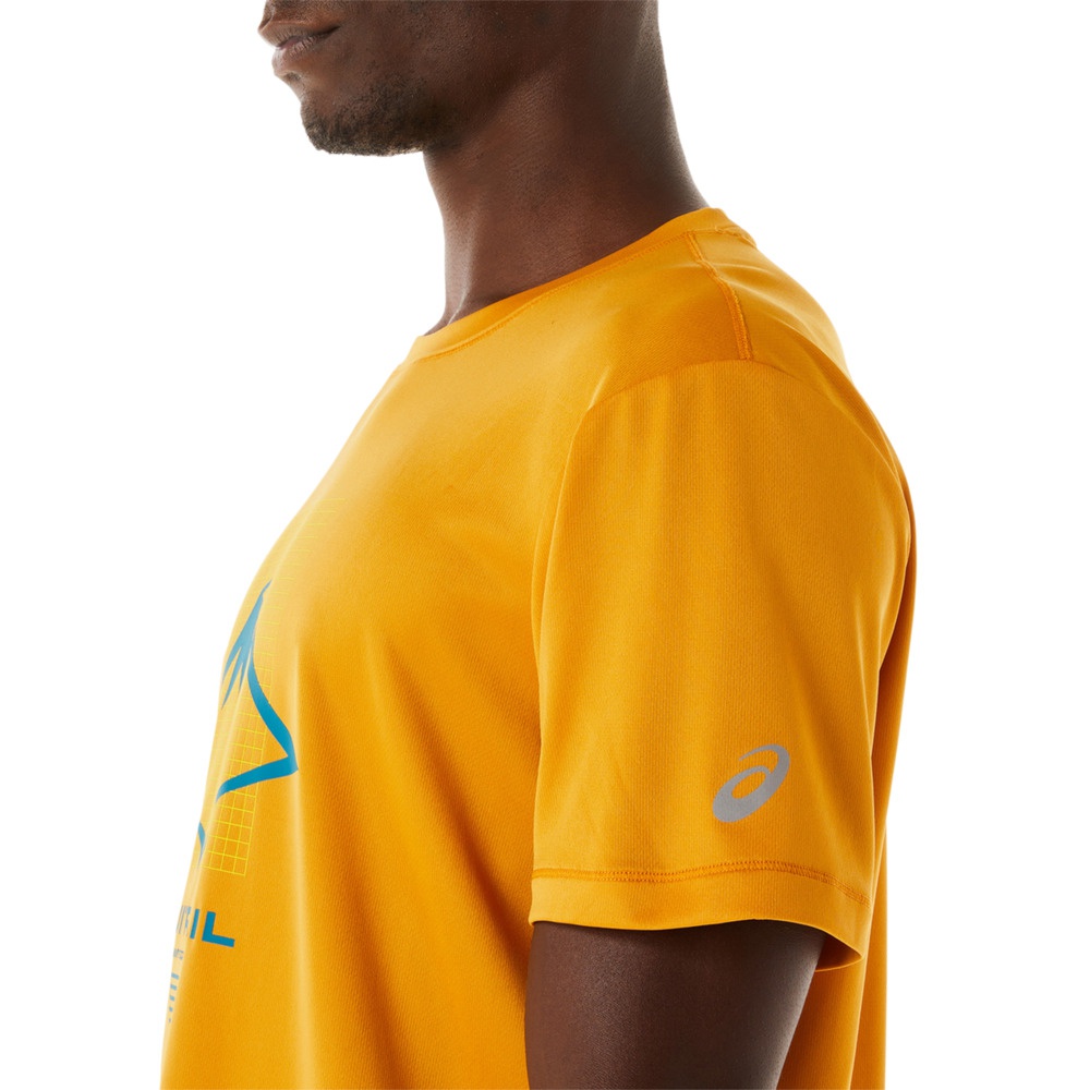 Producto Fujitrail Logo Ss Top Hombre Camiseta Trail Runninig Asics