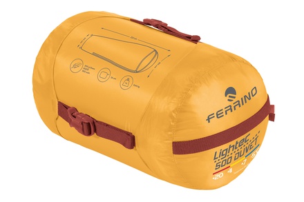 Sleepingbag Lightech 500 Duvet Rds Down Saco Trekking Ferrino