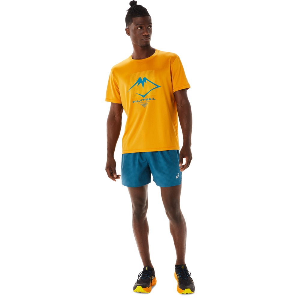 Producto Fujitrail Logo Ss Top Hombre Camiseta Trail Runninig Asics