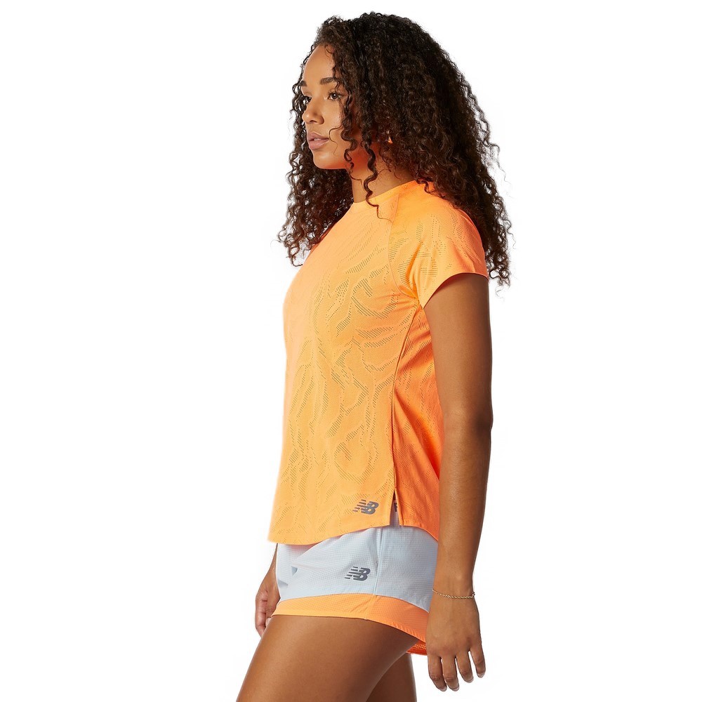 Q Speed Fuel Jacquard Mujer - Camiseta Trail Running New Balance
