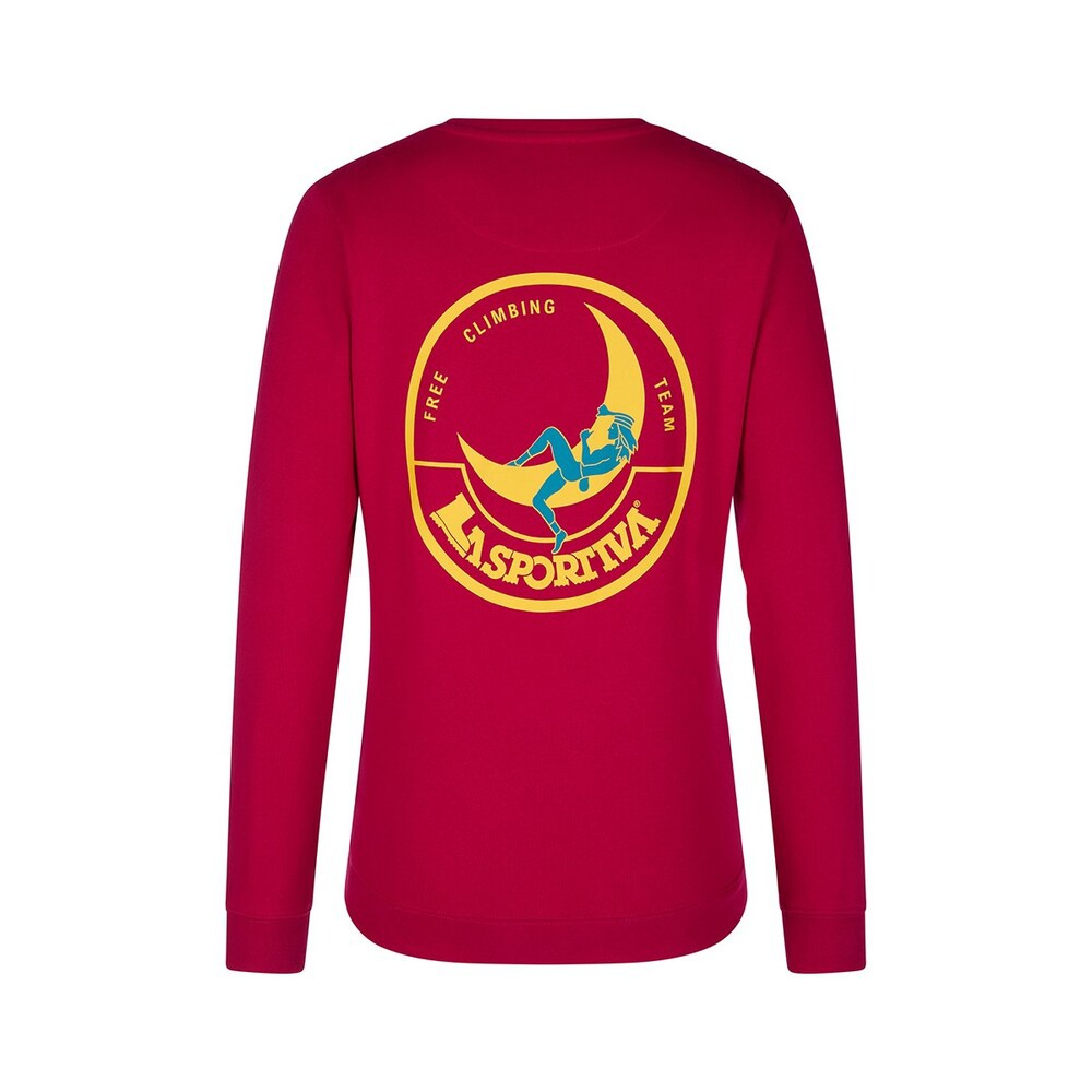 Producto Climbing on the Moon Sweatshirt W Sudadera Mujer Escalada La Sportiva