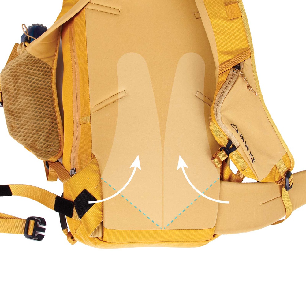 Producto Firecrest 28 Pack Mochila de alpinismo Blue Ice