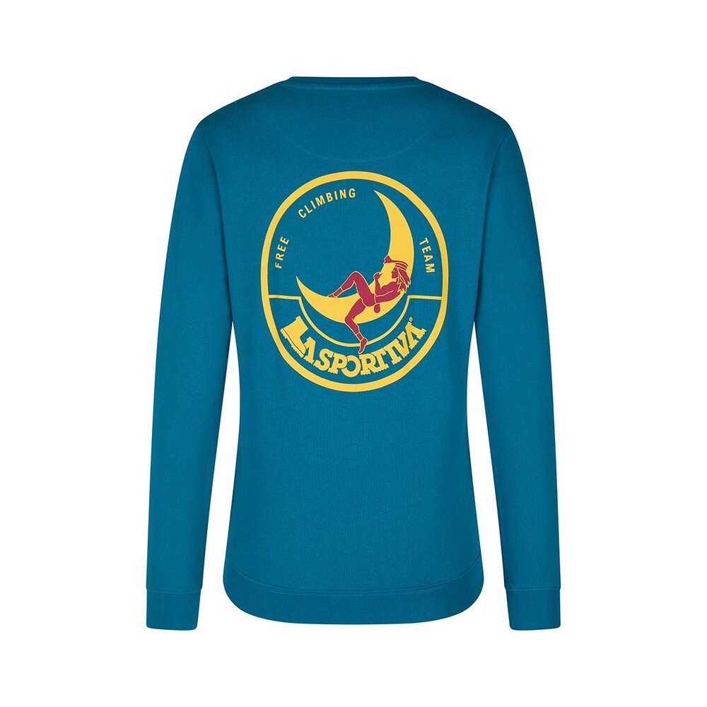 Producto Climbing on the Moon Sweatshirt W Sudadera Mujer Escalada La Sportiva