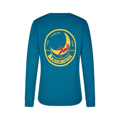 Climbing on the Moon Sweatshirt W Sudadera Mujer Escalada La Sportiva