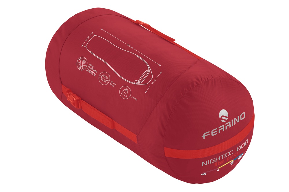 Producto Sleepingbag Nightec Lite Pro 600 M Saco Trekking Ferrino