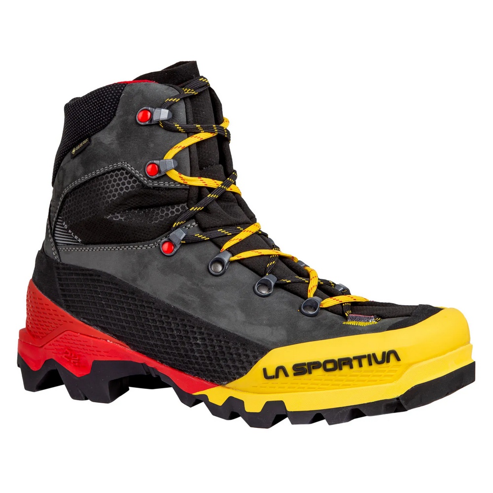 Aequilibrium LT Goretex Black/Yellow Hombre - Botas Alpinismo La Sportiva