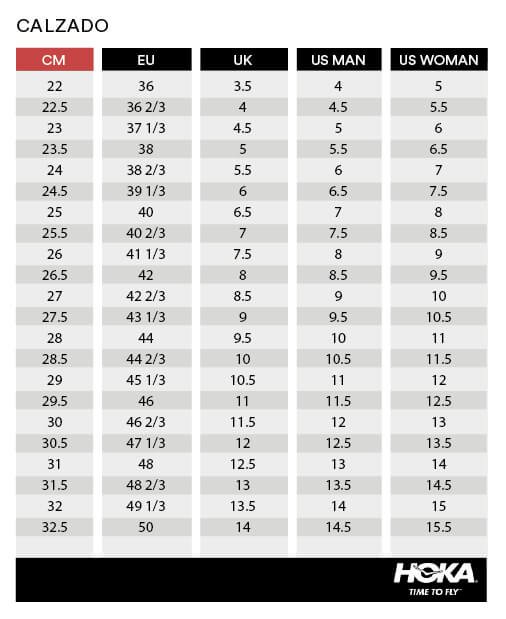 guia-tallas-Hoka-One-One-calzado