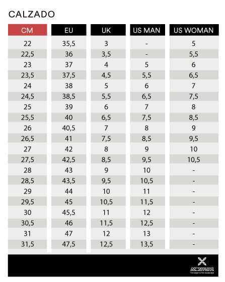 guia-tallas-Montura-calzado