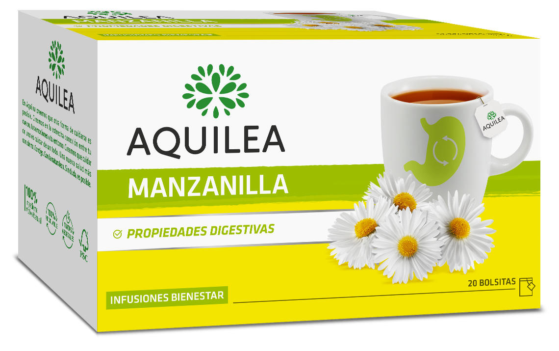 Manzanilla, Infusión Digestión