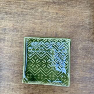 Porte- savon artisanal Argiles vert