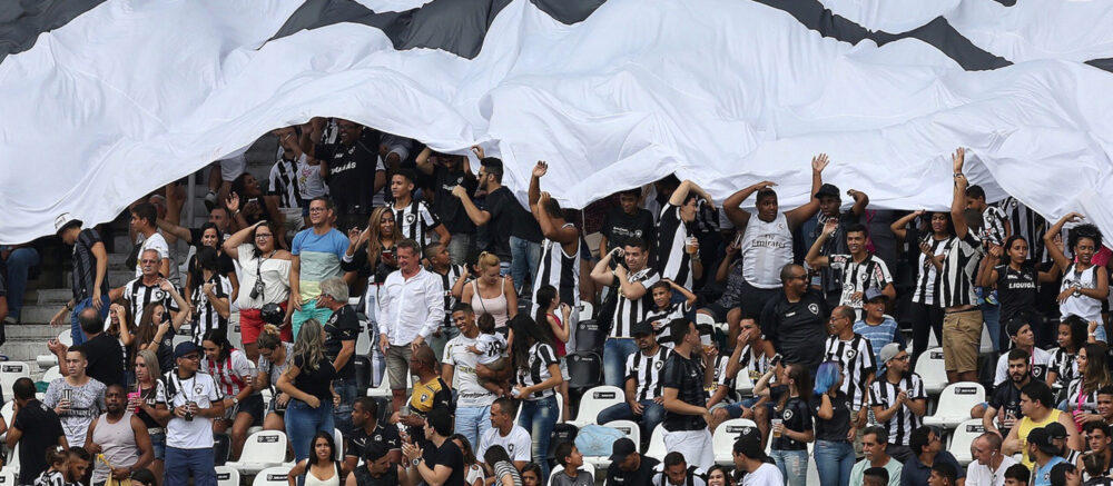 Supporters du Botafogo, club de foot de Rio de Janeiro, Brésil (©Vítor Silva/SSPress/Botafogo)