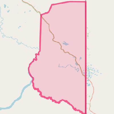 Map of Alcan Border