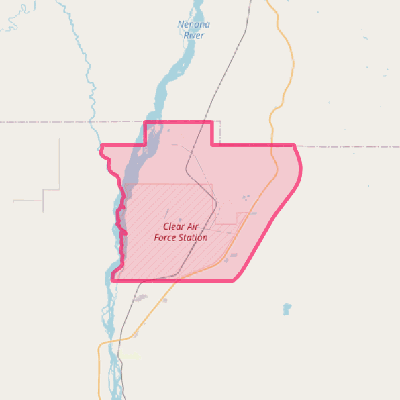 Map of Anderson