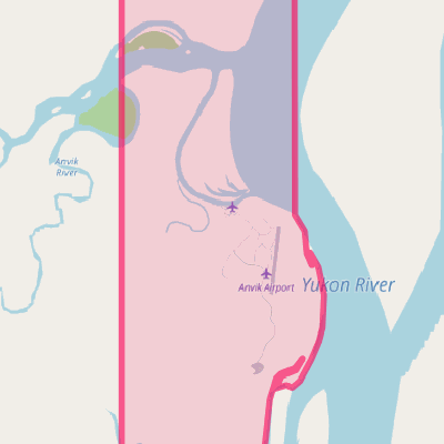 Map of Anvik