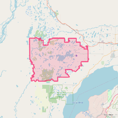 Map of Big Lake