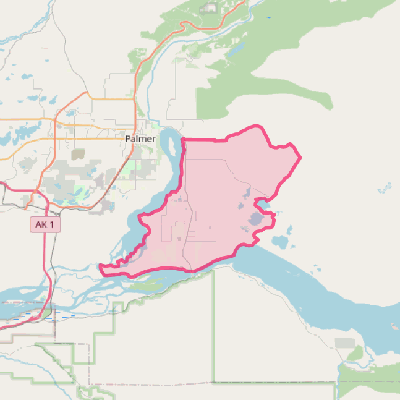 Map of Butte