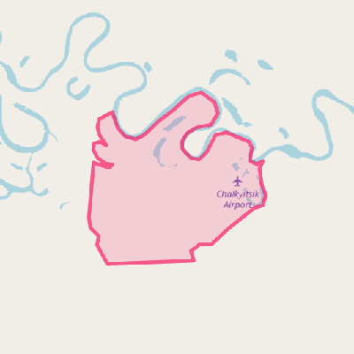 Map of Chalkyitsik