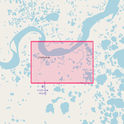 Map of Chefornak