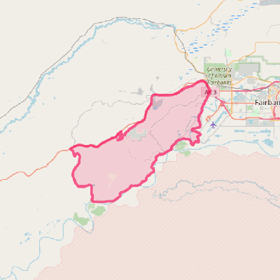 Map of Chena Ridge