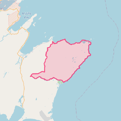 Map of Chiniak