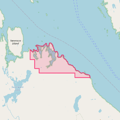 Map of Coffman Cove