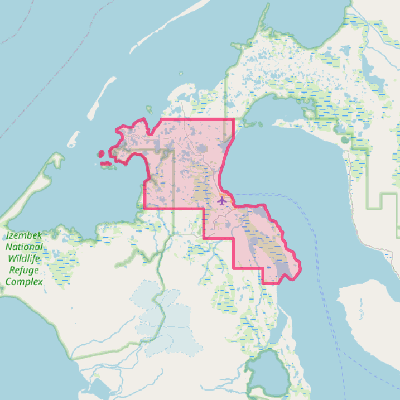 Map of Cold Bay