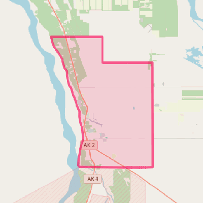 Map of Delta Junction