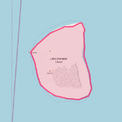 Map of Diomede