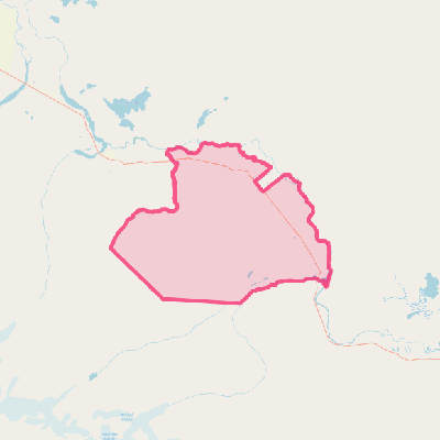 Map of Dot Lake