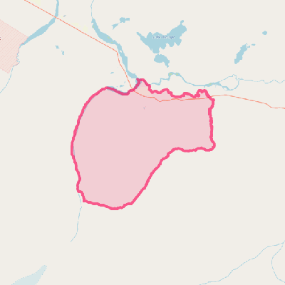 Map of Dry Creek