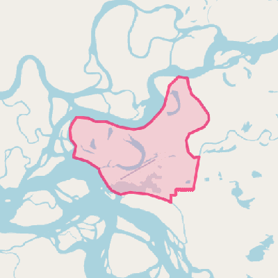 Map of Fort Yukon