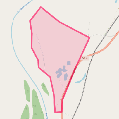 Map of Four Mile Road