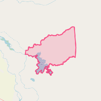 Map of Healy Lake