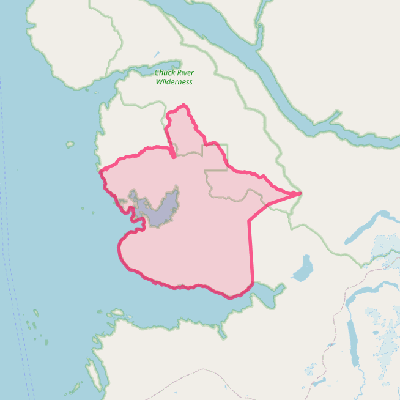 Map of Hobart Bay