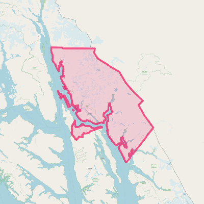 Map of Juneau