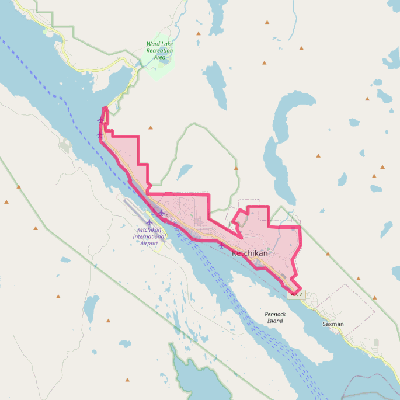 Map of Ketchikan