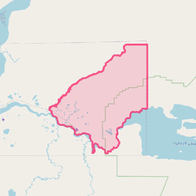 Map of King Salmon