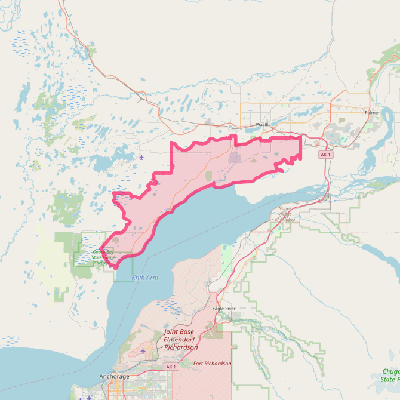 Map of Knik-Fairview