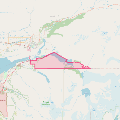 Map of Knik River