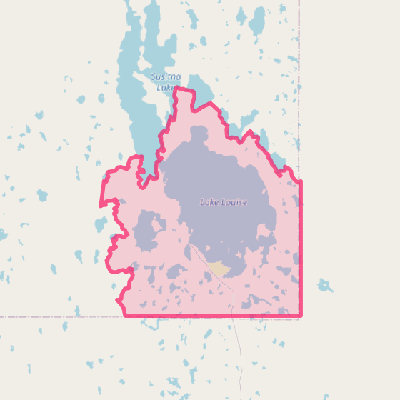 Map of Lake Louise