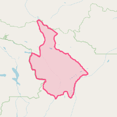 Map of Nabesna