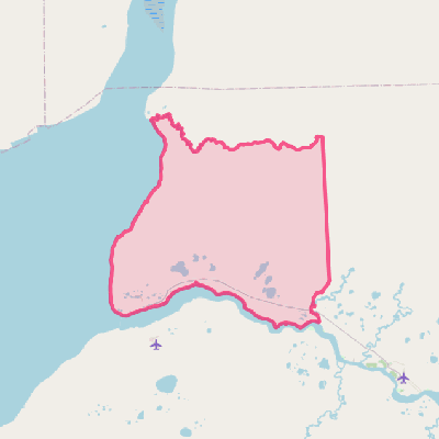 Map of Naknek