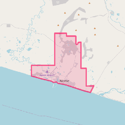 Map of Nome