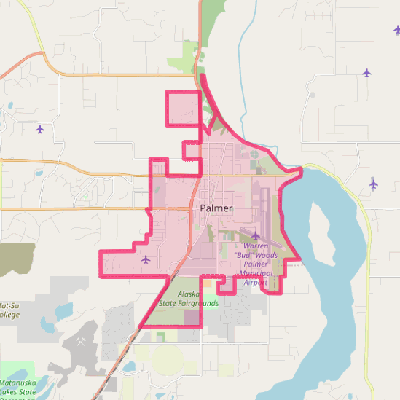 Map of Palmer