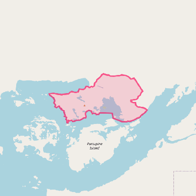 Map of Pedro Bay