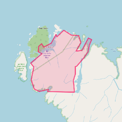 Map of Point Baker