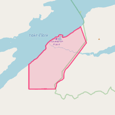 Map of Port Alsworth