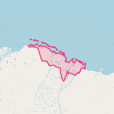 Map of Prudhoe Bay