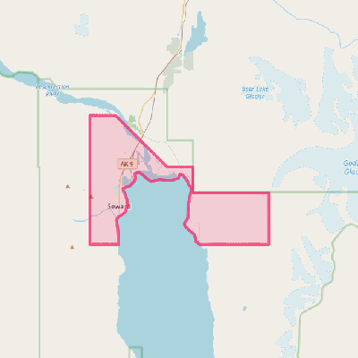 Map of Seward