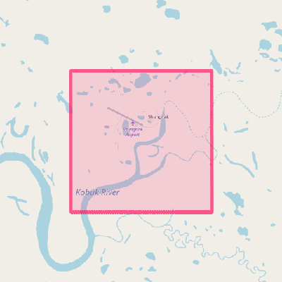 Map of Shungnak